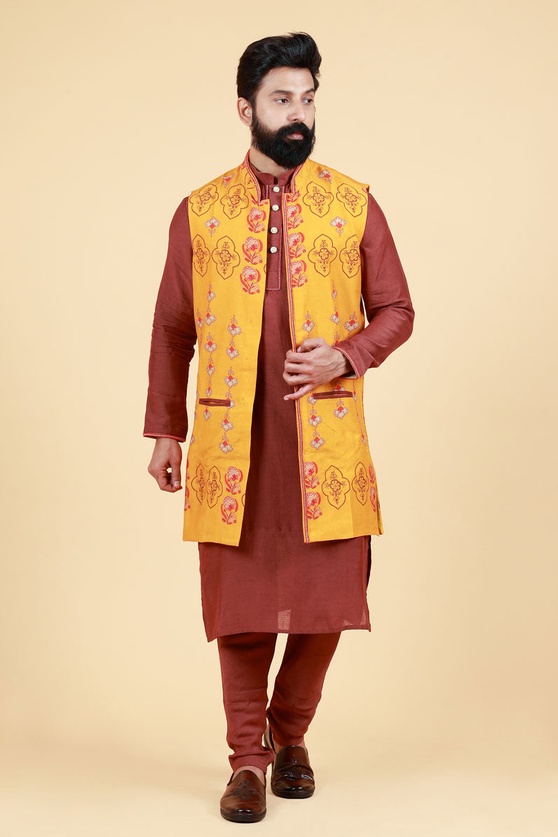 NAVIKA KURTA + CHURIDAR SET | SHOBITAM