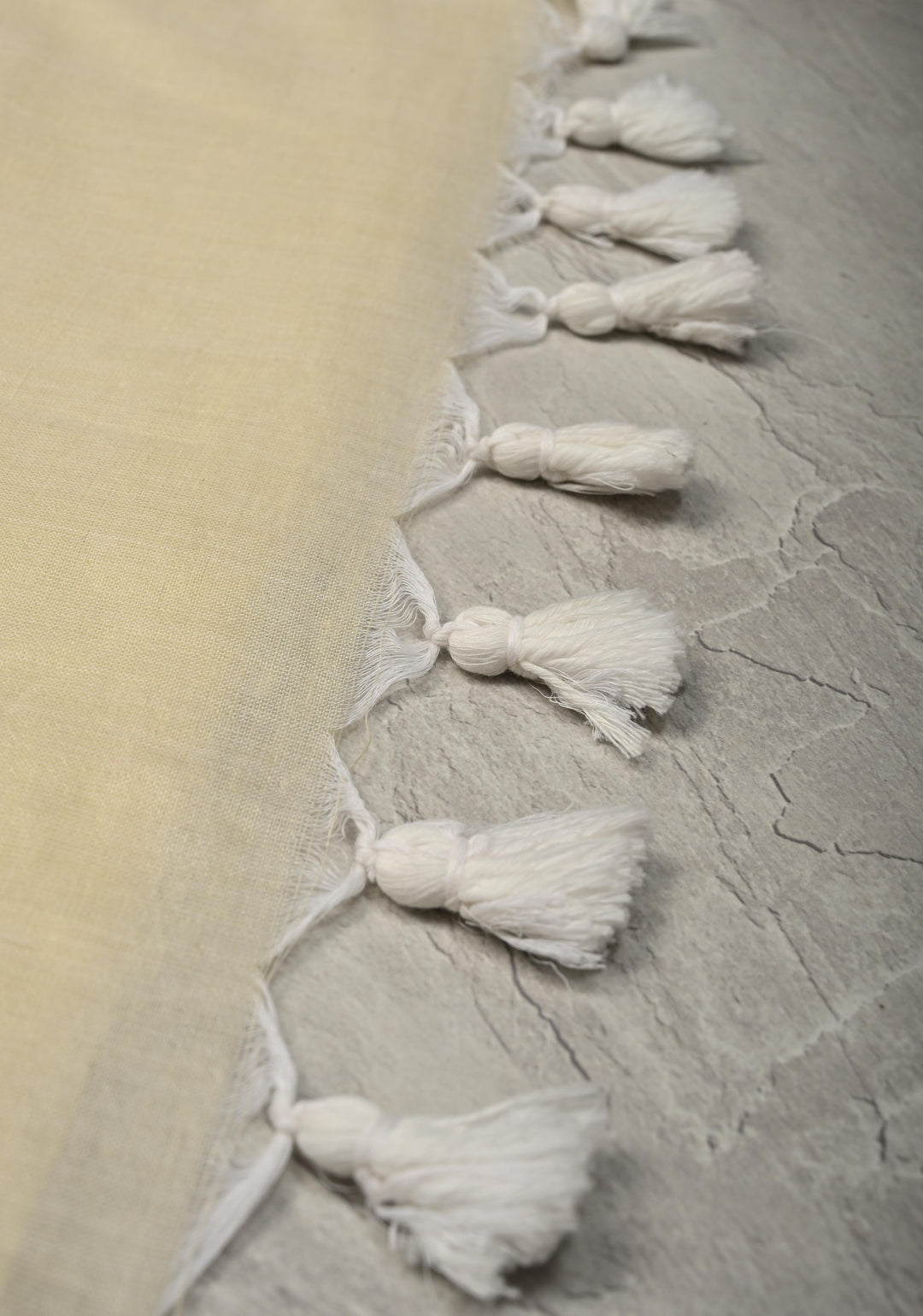 Cream Uppada Handloom Cotton Saree with Tree of life Block Prints on Border and Pallu