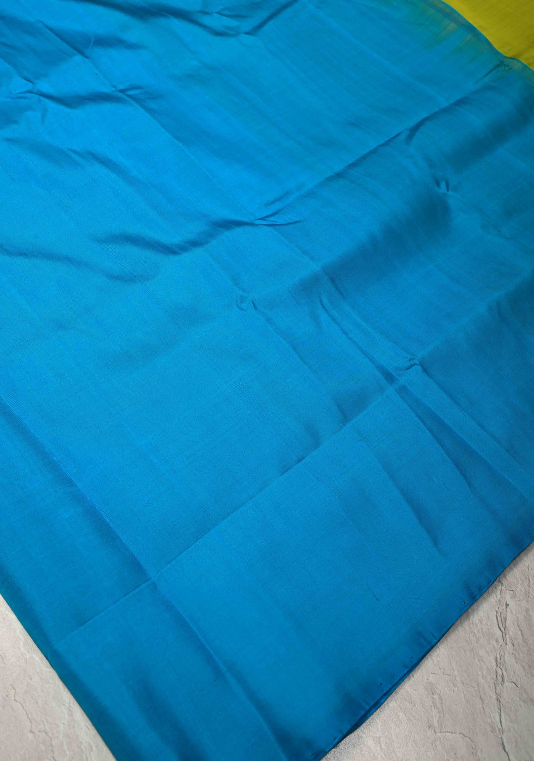 Borderless Off White-Black-Blue Uppada Handloom Pure Silk Saree with Panel Pattern | SILK MARK CERTIFIED