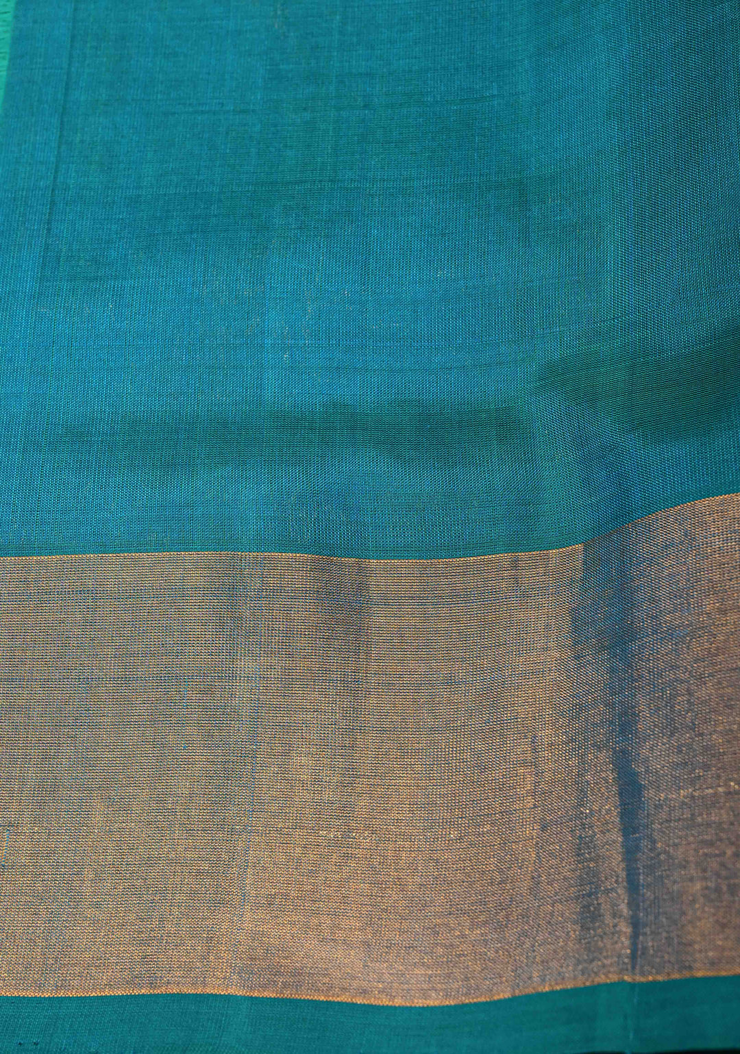 Navy Blue Meenakari Buttas on Uppada Handloom Silk Saree with Panel and Tissue Zari Border| SILK MARK CERTIFIED