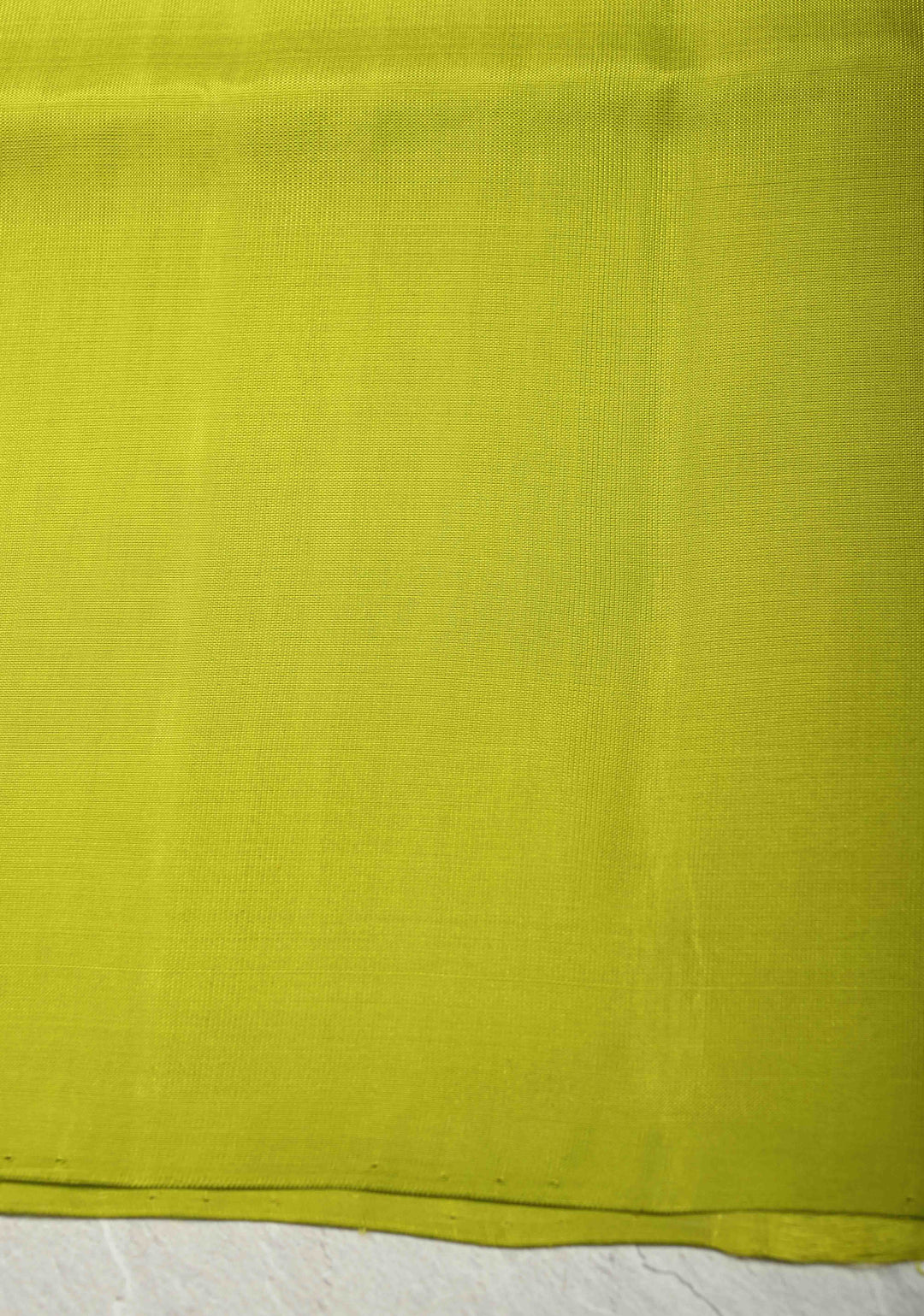 Borderless Off White-Black-Blue-Lime Green Uppada Handloom Pure Silk Saree with Panel Pattern | SILK MARK CERTIFIED