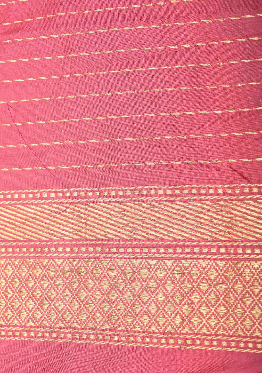Ektara Rose Milk Pink Katan Banarasi Silk Saree with Zari Buttas and Kadhuwa Weave Meenakari Floral Embroidery on Zari Border | SILK MARK CERTIFIED