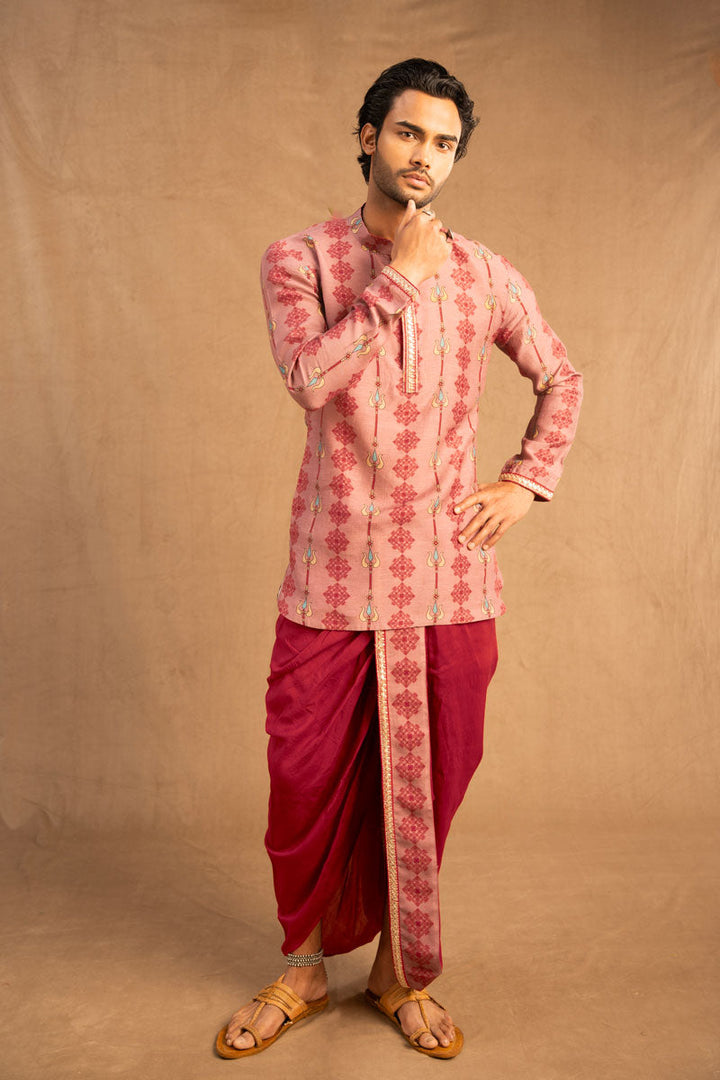 Kolam Trishul Kurta | SHOBITAM