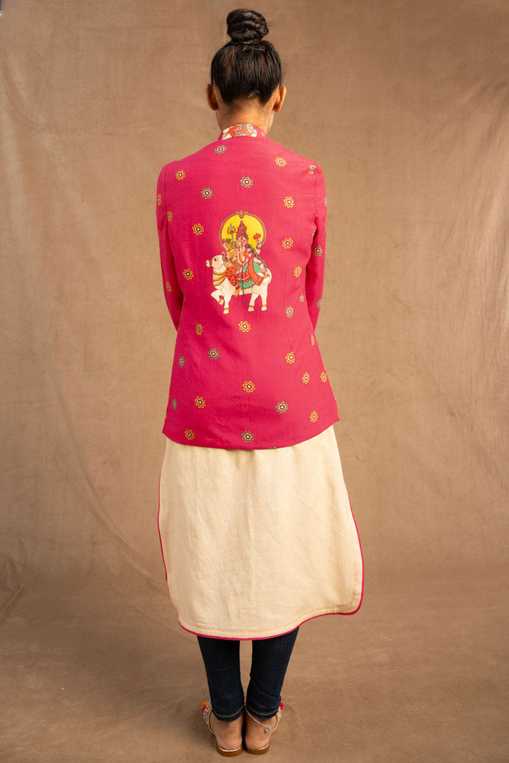Kailasa Jacket Pink | SHOBITAM