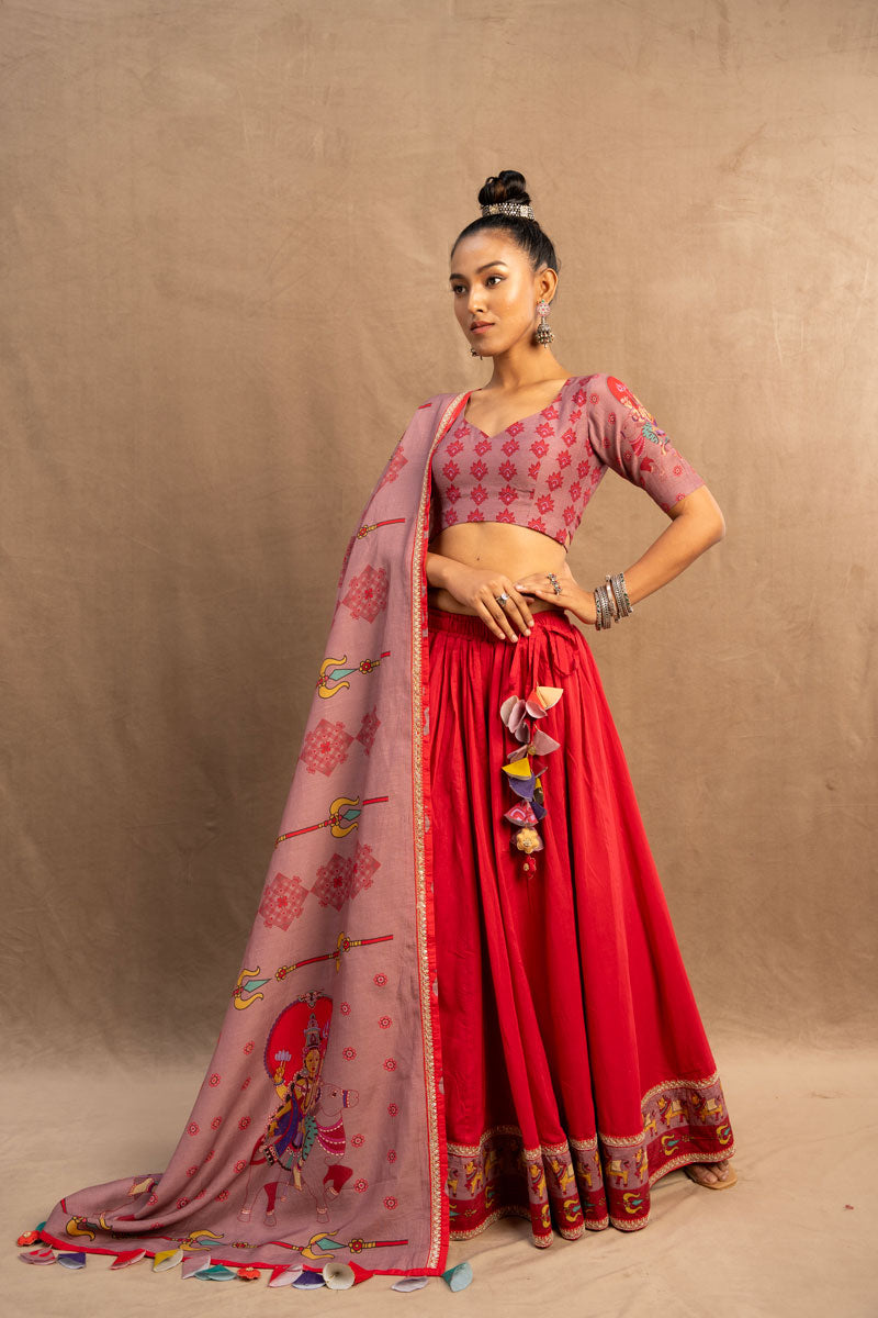 Kolam dupatta | SHOBITAM