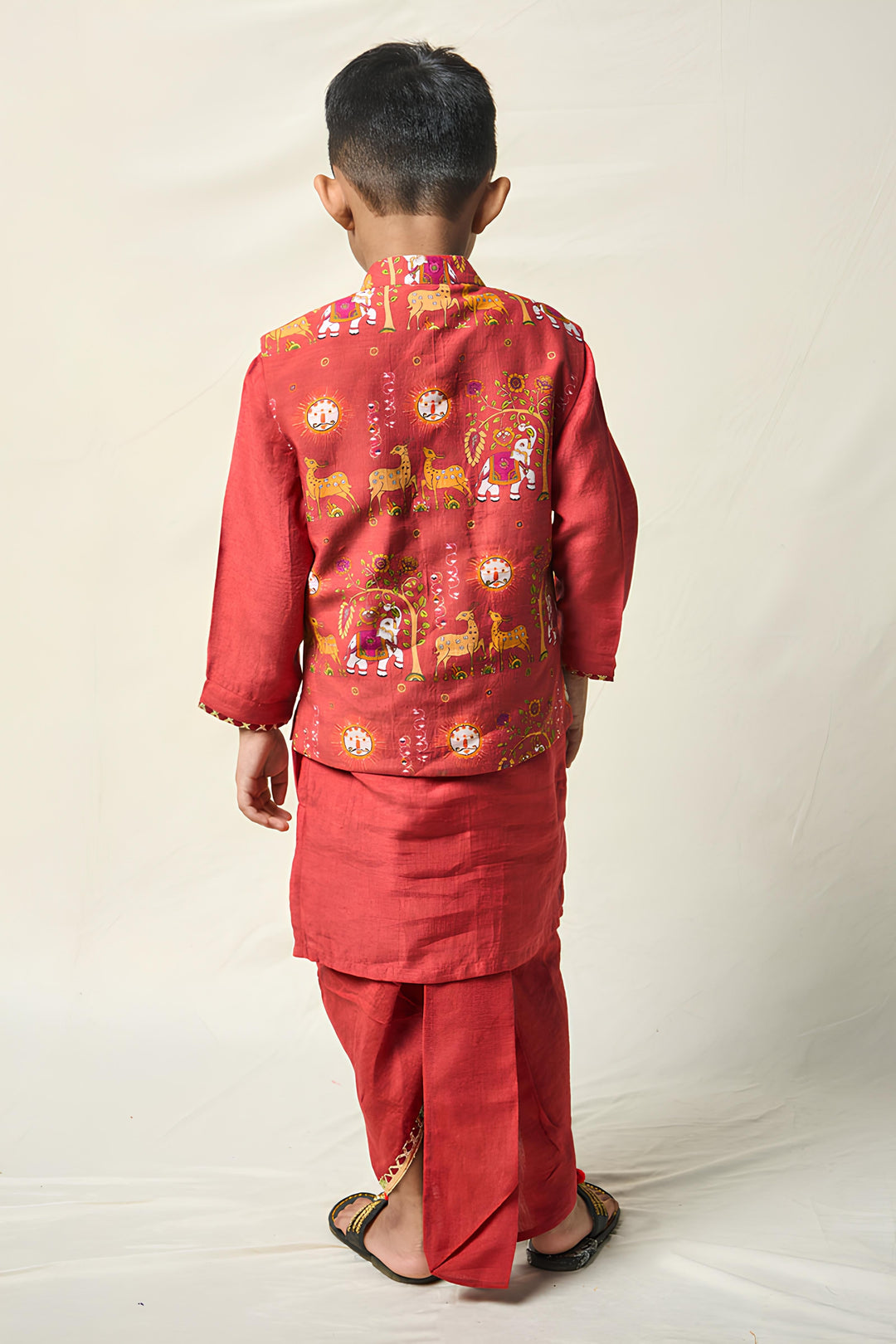 CHHOTA MRIGA RUST SET (set of 3) | SHOBITAM