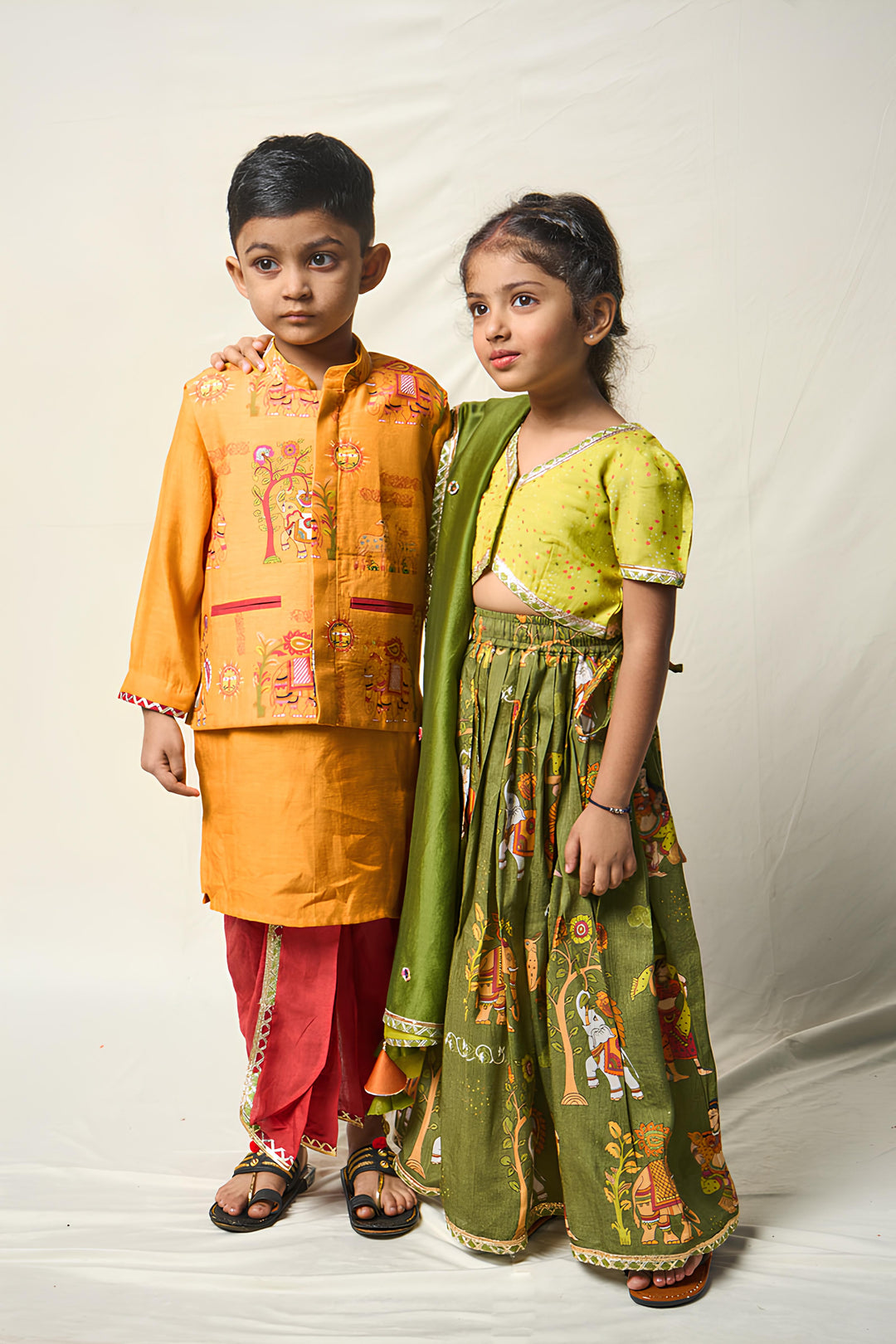 CHHOTA MRIGA YELLOW SET (set of 3) | SHOBITAM