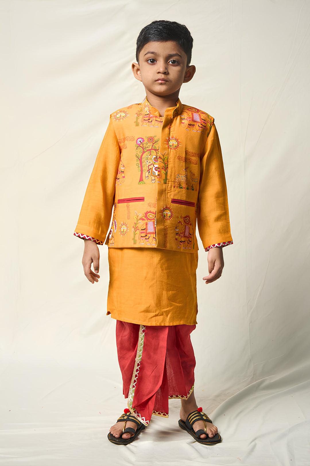 CHHOTA MRIGA YELLOW SET (set of 3) | SHOBITAM