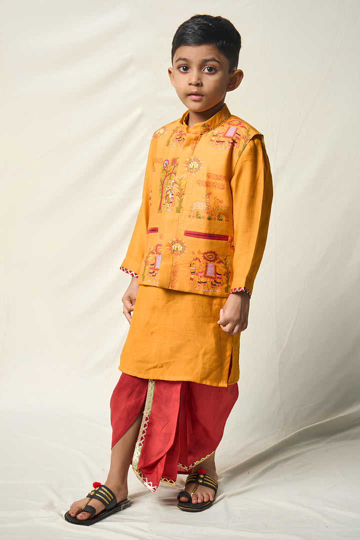 CHHOTA MRIGA YELLOW SET (set of 3) | SHOBITAM