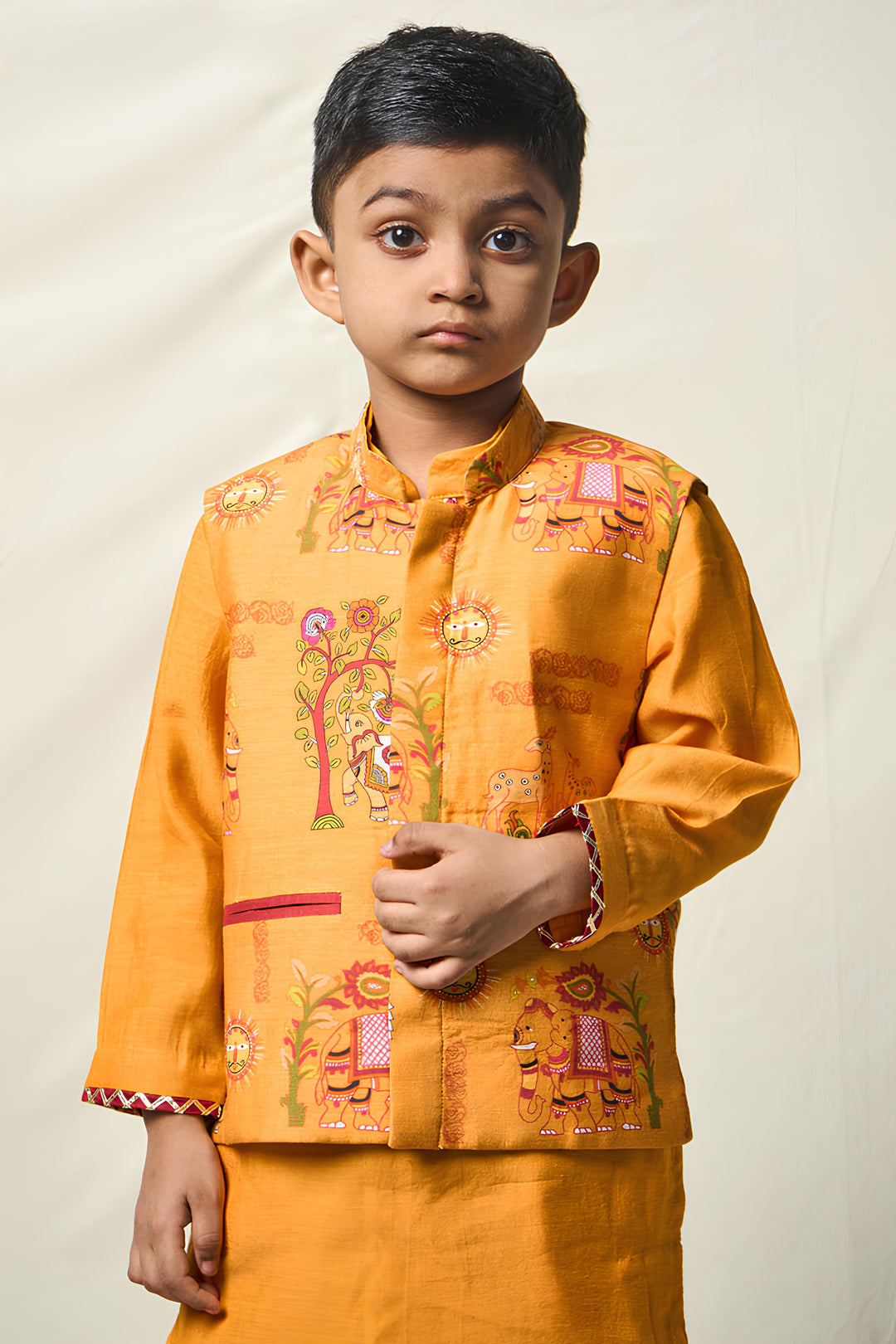 CHHOTA MRIGA YELLOW SET (set of 3) | SHOBITAM