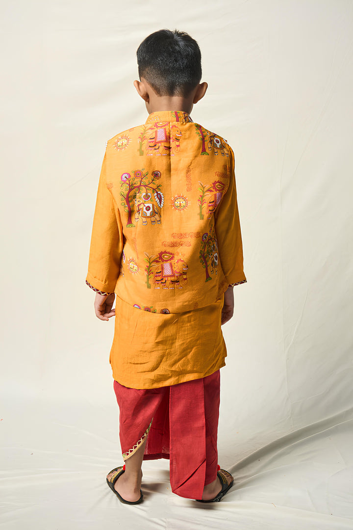 CHHOTA MRIGA YELLOW SET (set of 3) | SHOBITAM