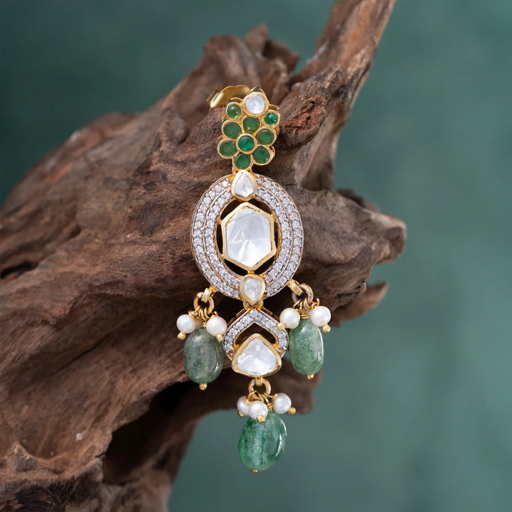 Pure 92.5 Silver, Kanth Jhanvi Danglers