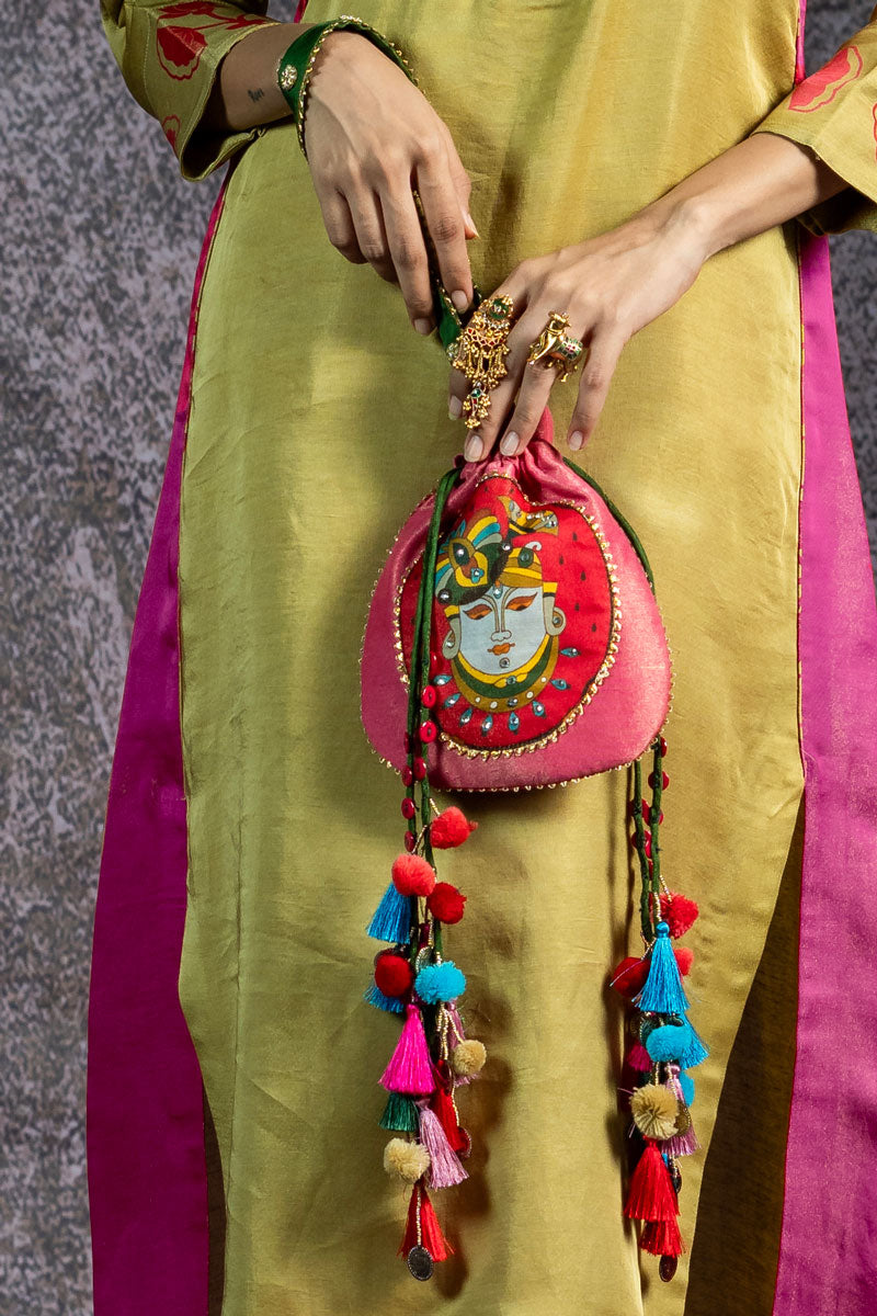 SHRINATJI PINK POTLI | SHOBITAM