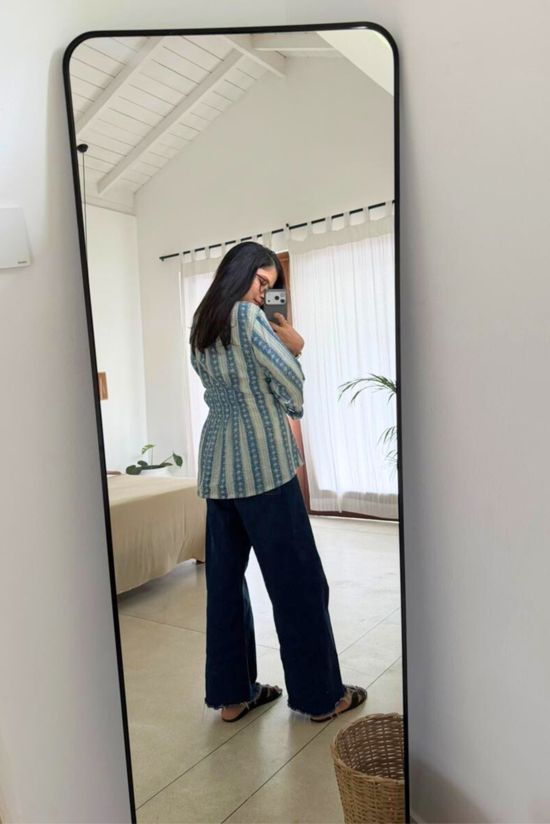 Indigo Meadow Shirt | SHOBITAM