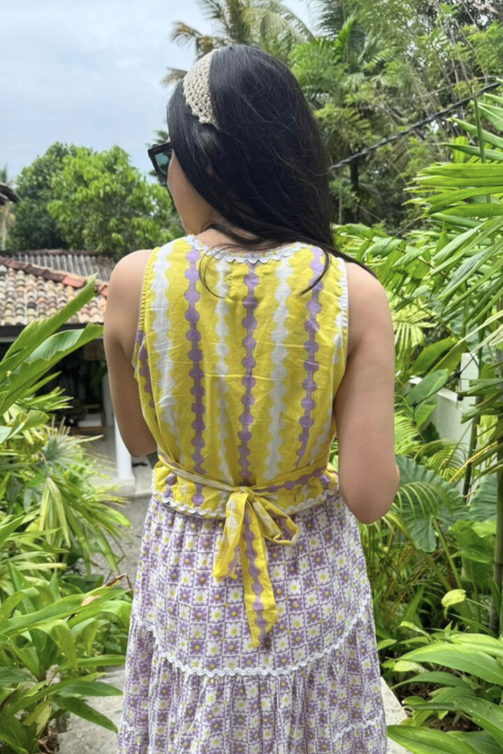 Lemon Skirt Set | SHOBITAM