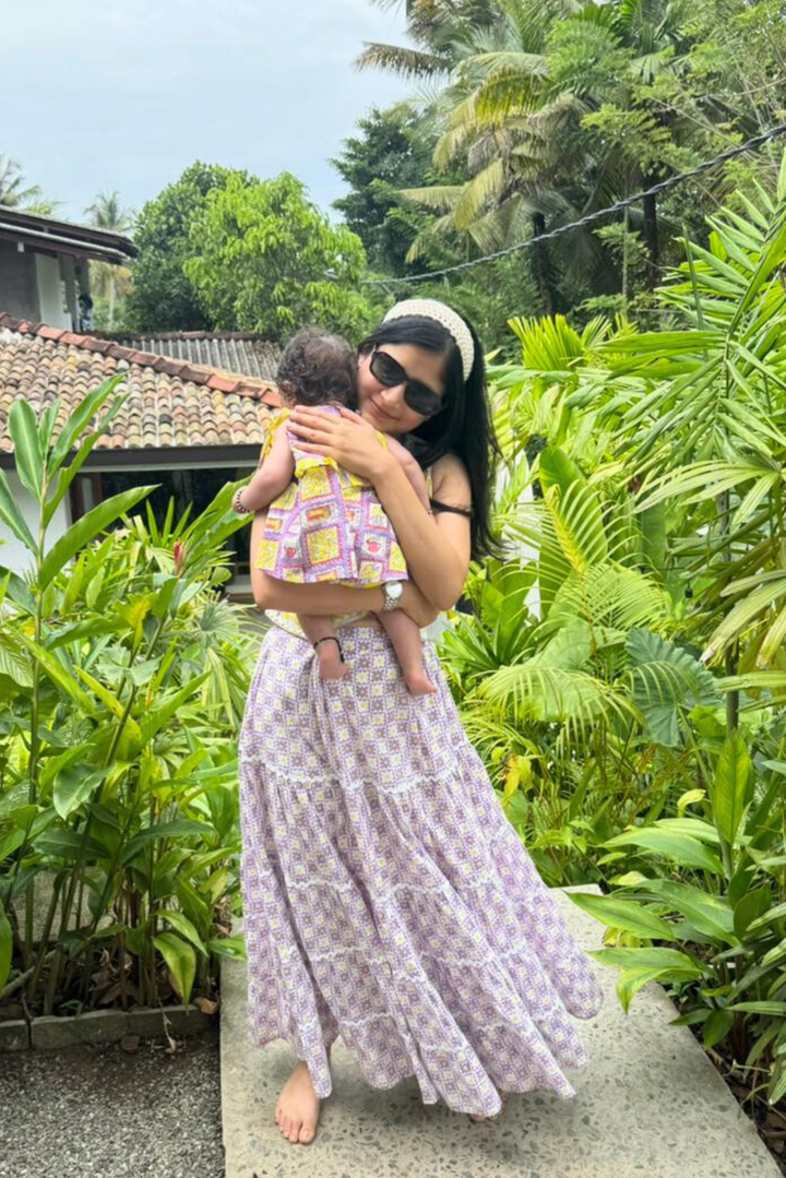 Lemon Skirt Set | SHOBITAM