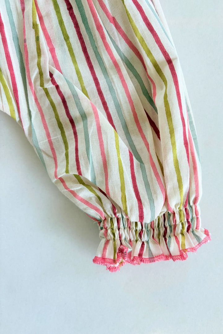 Gulbahaar Stripe Romper | SHOBITAM