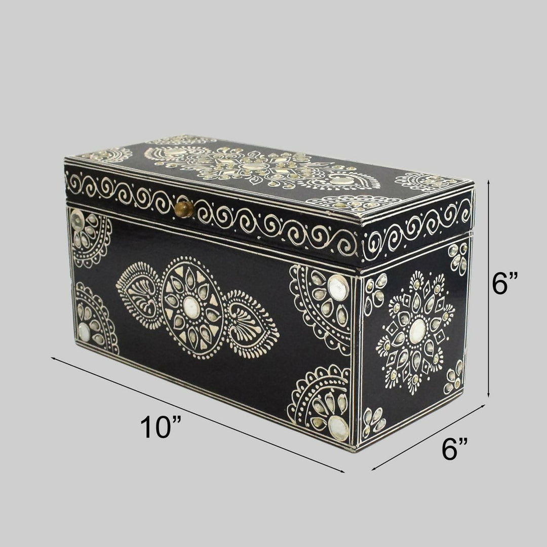 WOODEN PAINTED BOX | SHOBITAM