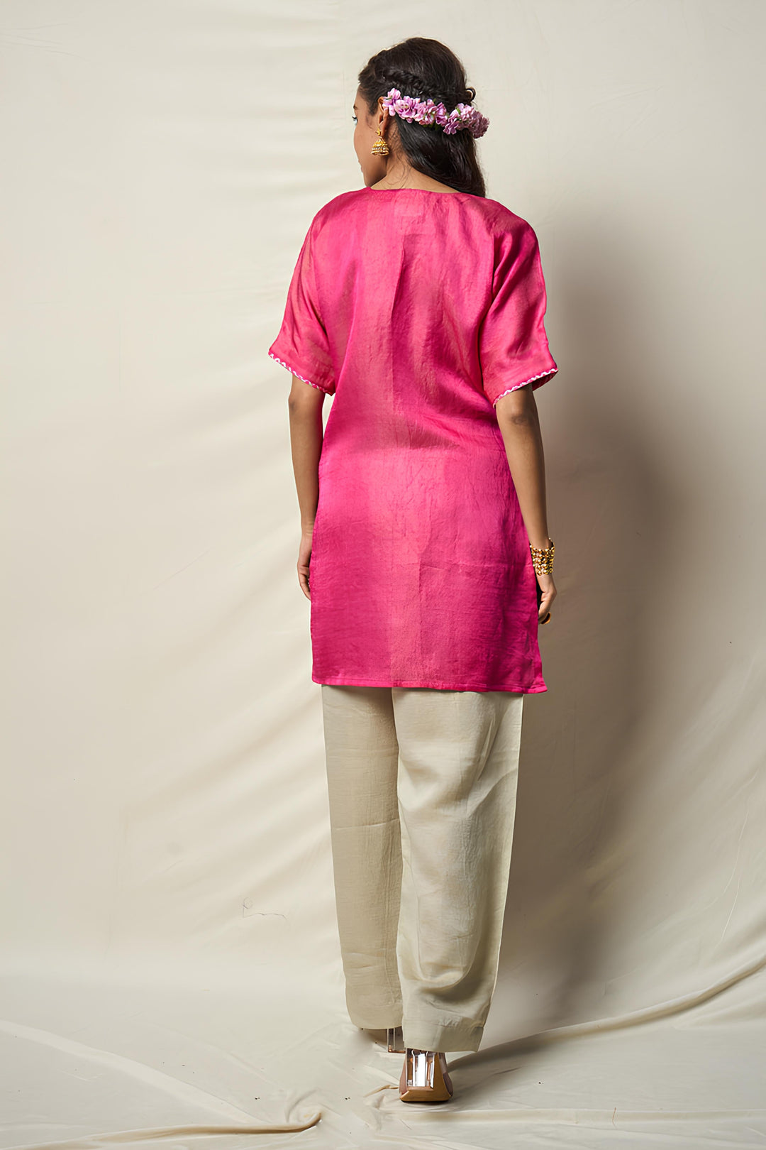 VANA PAKSI KURTA + PANT ( SET OF 2 ) | SHOBITAM