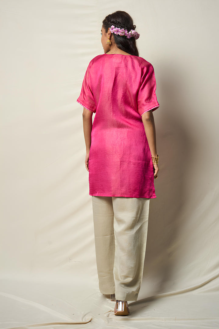 VANA PAKSI KURTA + PANT ( SET OF 2 ) | SHOBITAM