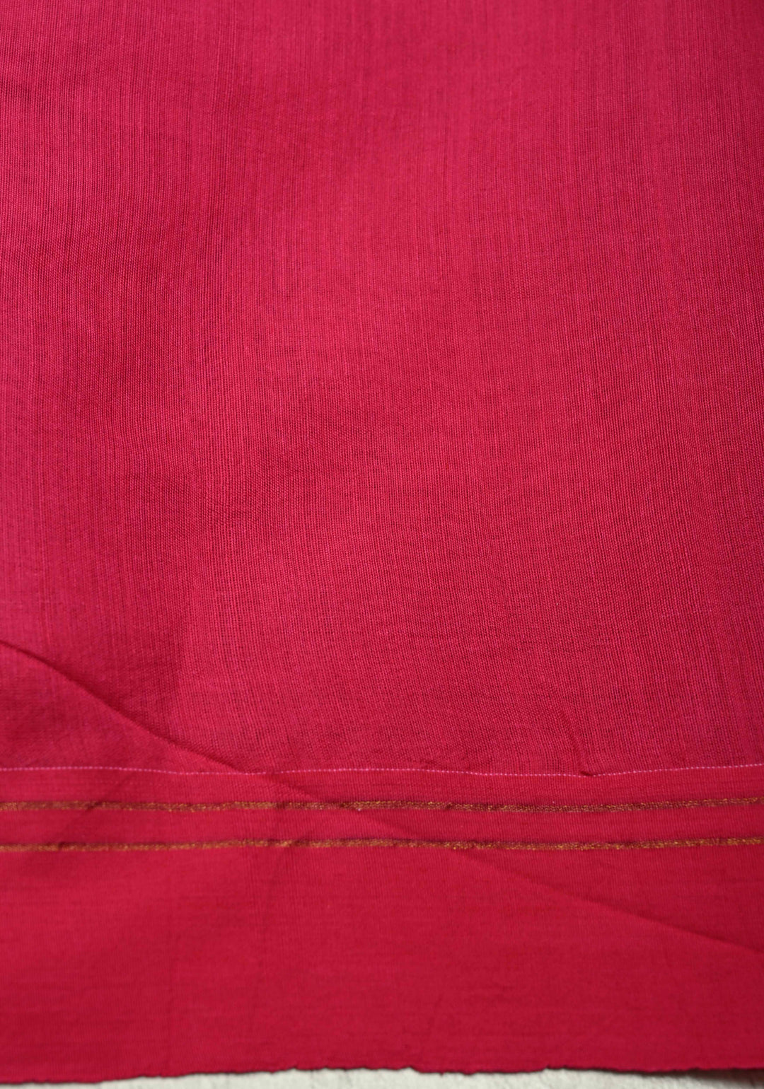 Rani Pink Meenakari Design on  Muslin Silk Saree with Resham Jamdani Weaving  | SILK MARK CERTIFIED