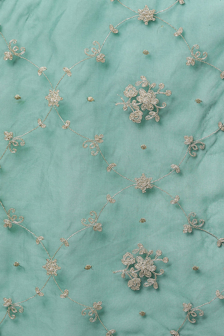 Green Silk Blend Straight Kurta Pant With Dupatta | SHOBITAM