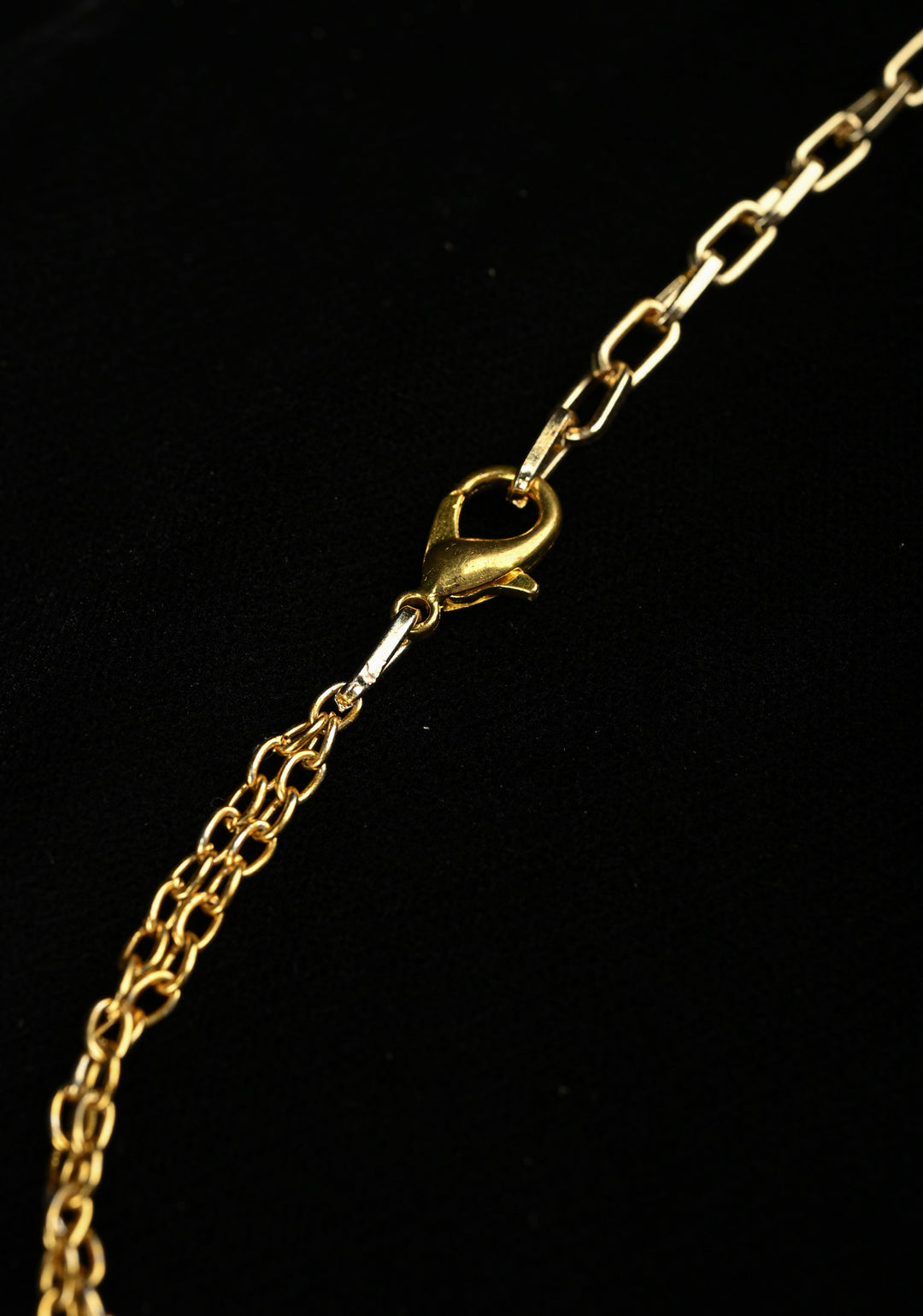 Gold-Tone Bib Necklace Set with Peacock Centerpiece and Multi-Color Glass stones