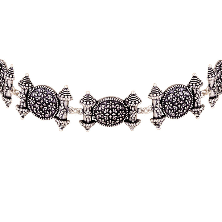 Nayantara Temple Design Necklace | SHOBITAM