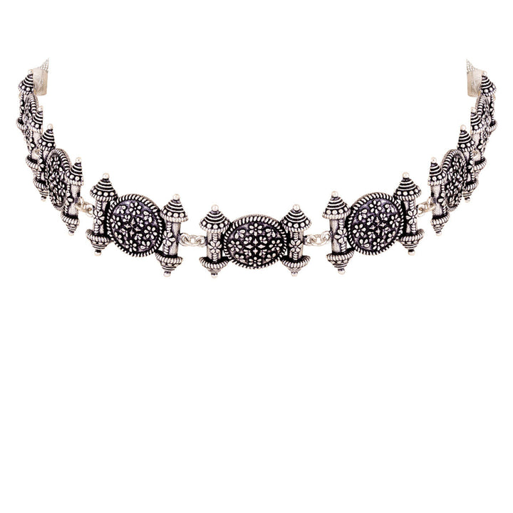 Nayantara Temple Design Necklace | SHOBITAM
