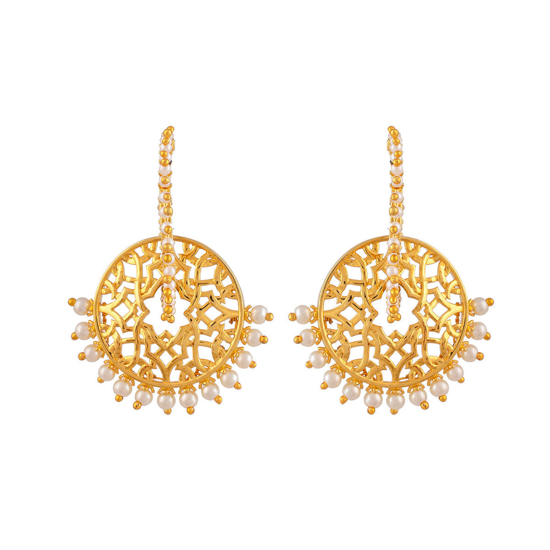 Nazakat Naaz Statement Hoop | SHOBITAM