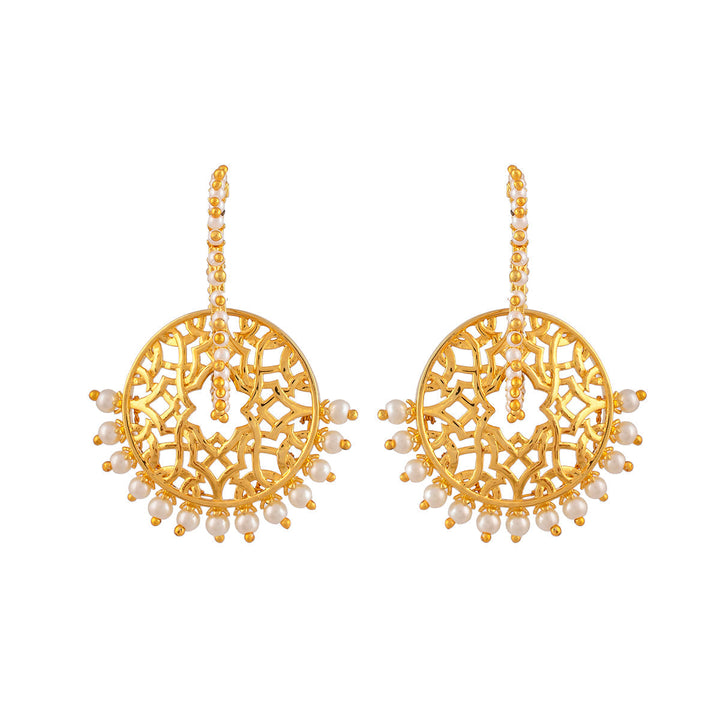 Nazakat Naaz Statement Hoop | SHOBITAM