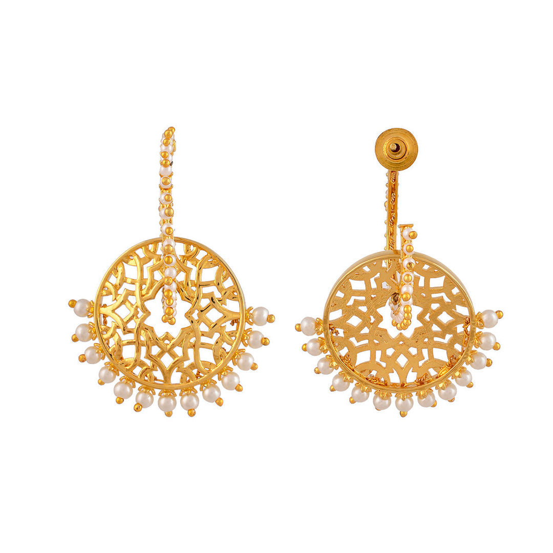 Nazakat Naaz Statement Hoop | SHOBITAM