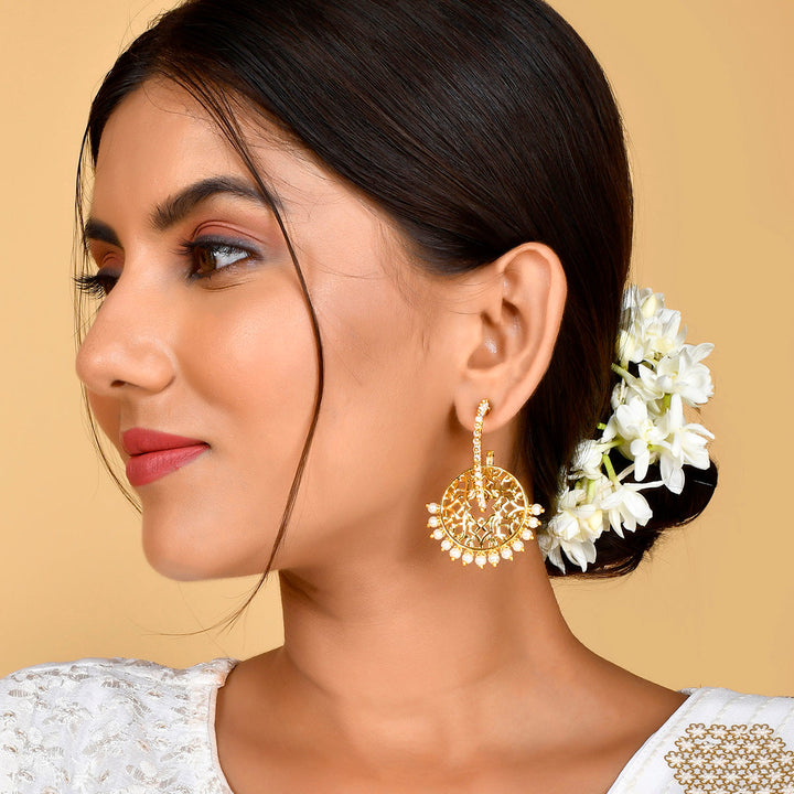 Nazakat Naaz Statement Hoop | SHOBITAM