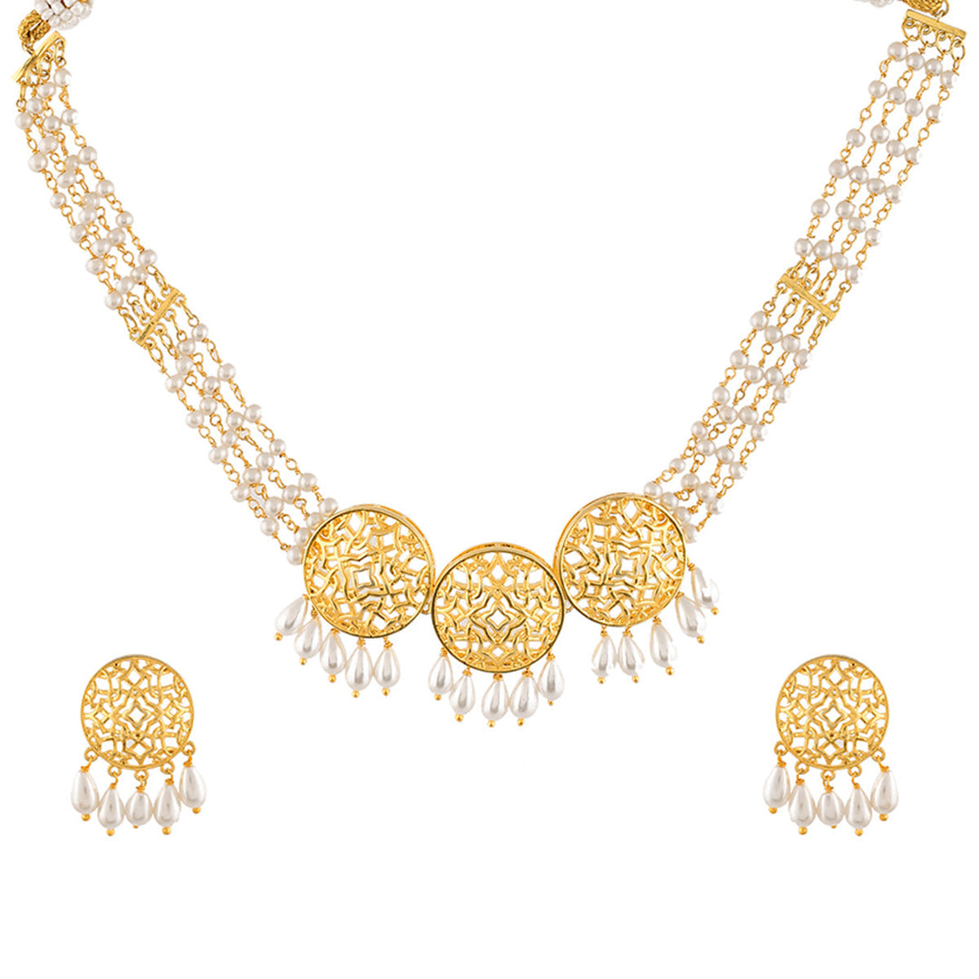 Nazakat Shezana Choker set | SHOBITAM
