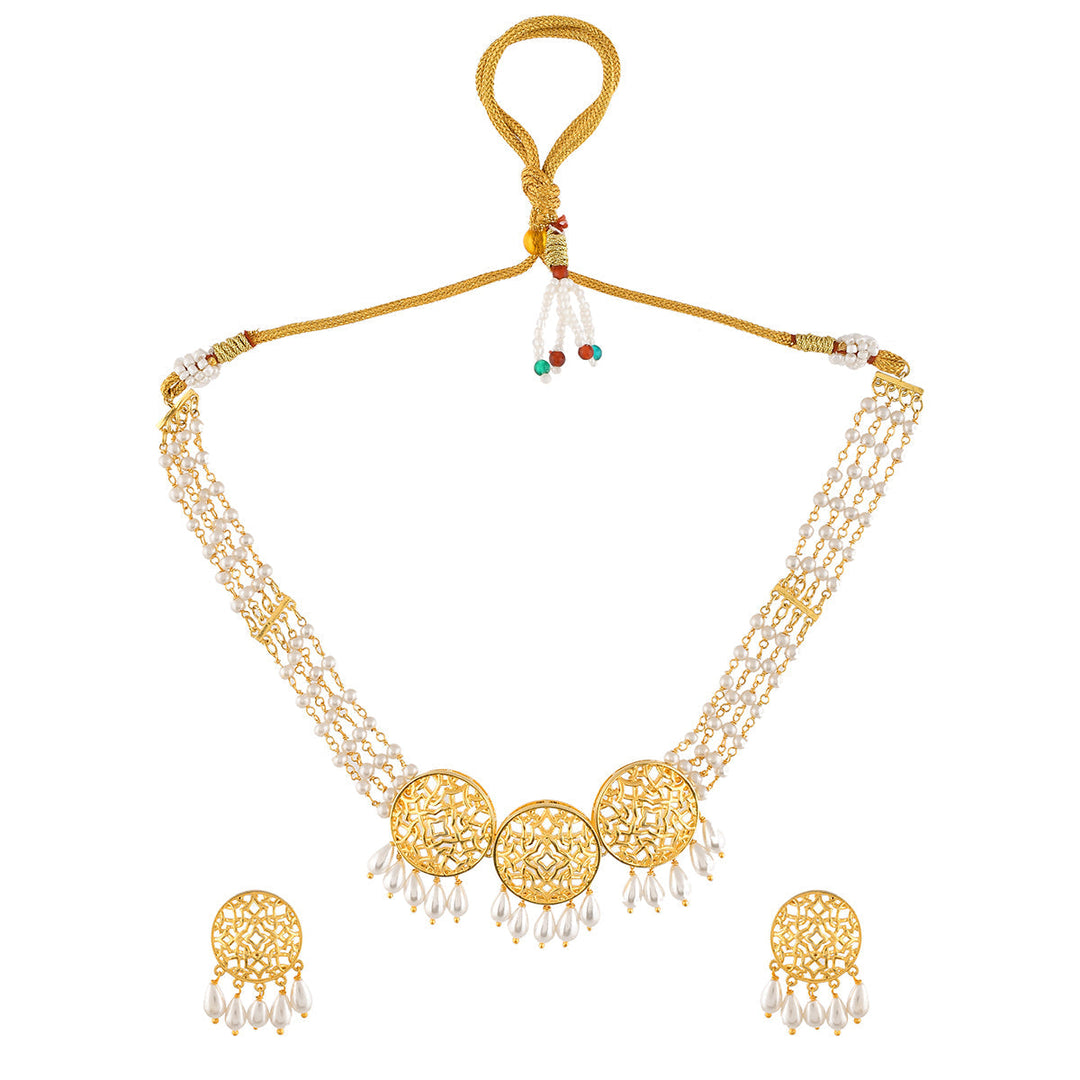 Nazakat Shezana Choker set | SHOBITAM