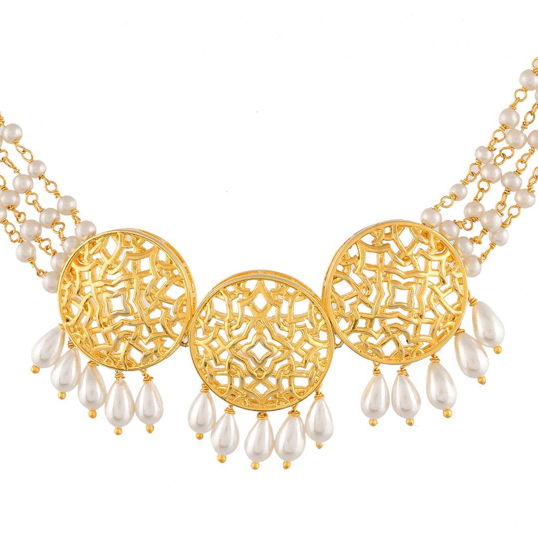 Nazakat Shezana Choker set | SHOBITAM