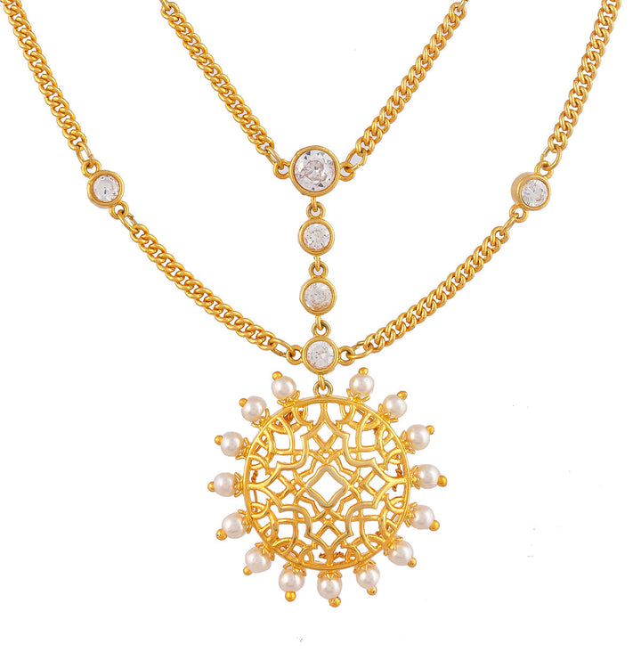 Nazakat Nazia Necklace Set | SHOBITAM