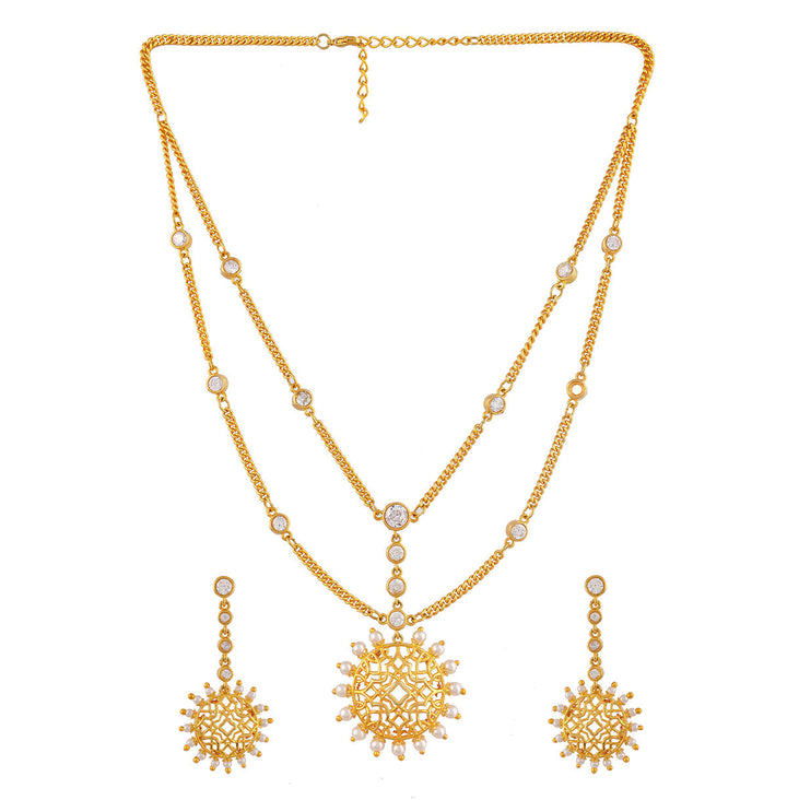 Nazakat Nazia Necklace Set | SHOBITAM