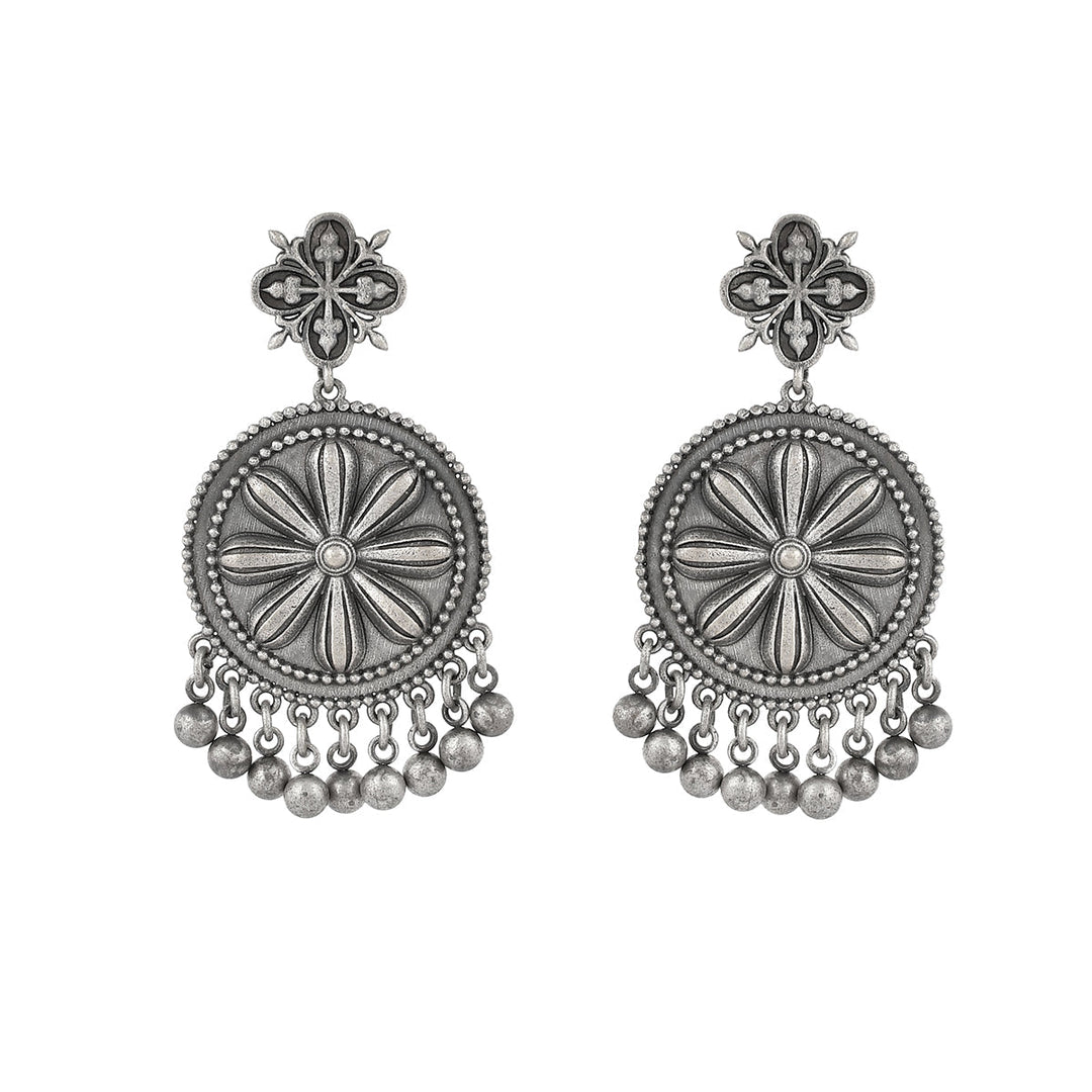 Nrityotsava Aisha Ghungroo Long Necklace Set | SHOBITAM