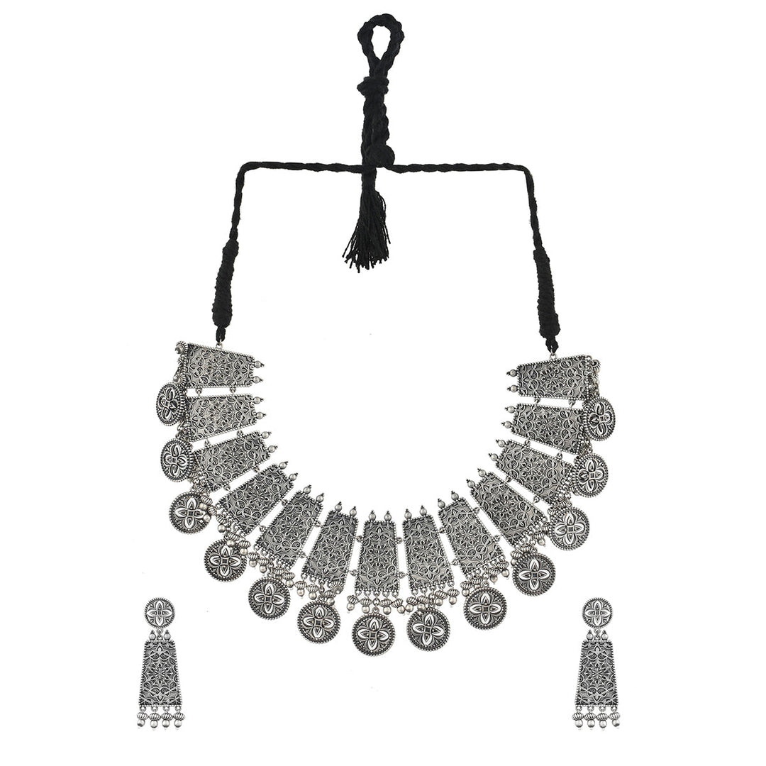 Nrityotsava Amulya Collar Necklace Set | SHOBITAM