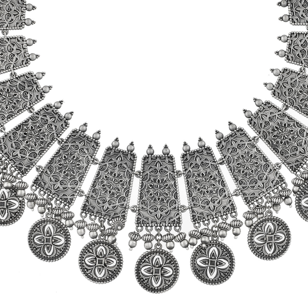 Nrityotsava Amulya Collar Necklace Set | SHOBITAM