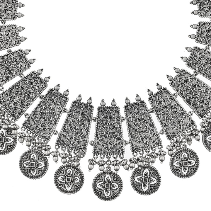 Nrityotsava Amulya Collar Necklace Set | SHOBITAM
