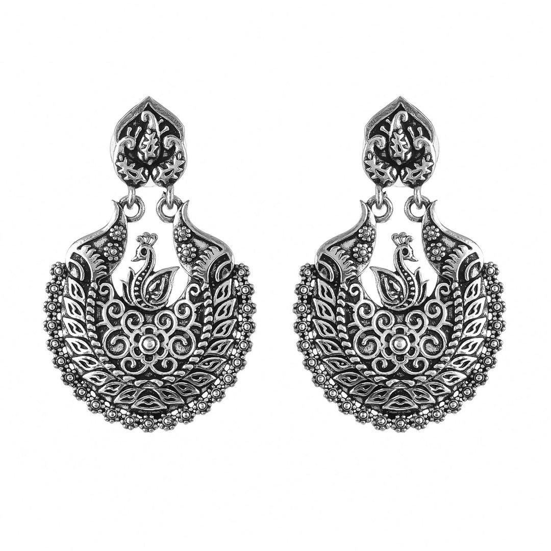 Morni Chandrakhhi Dangle Earrings | SHOBITAM