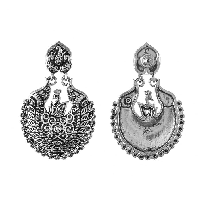 Morni Chandrakhhi Dangle Earrings | SHOBITAM