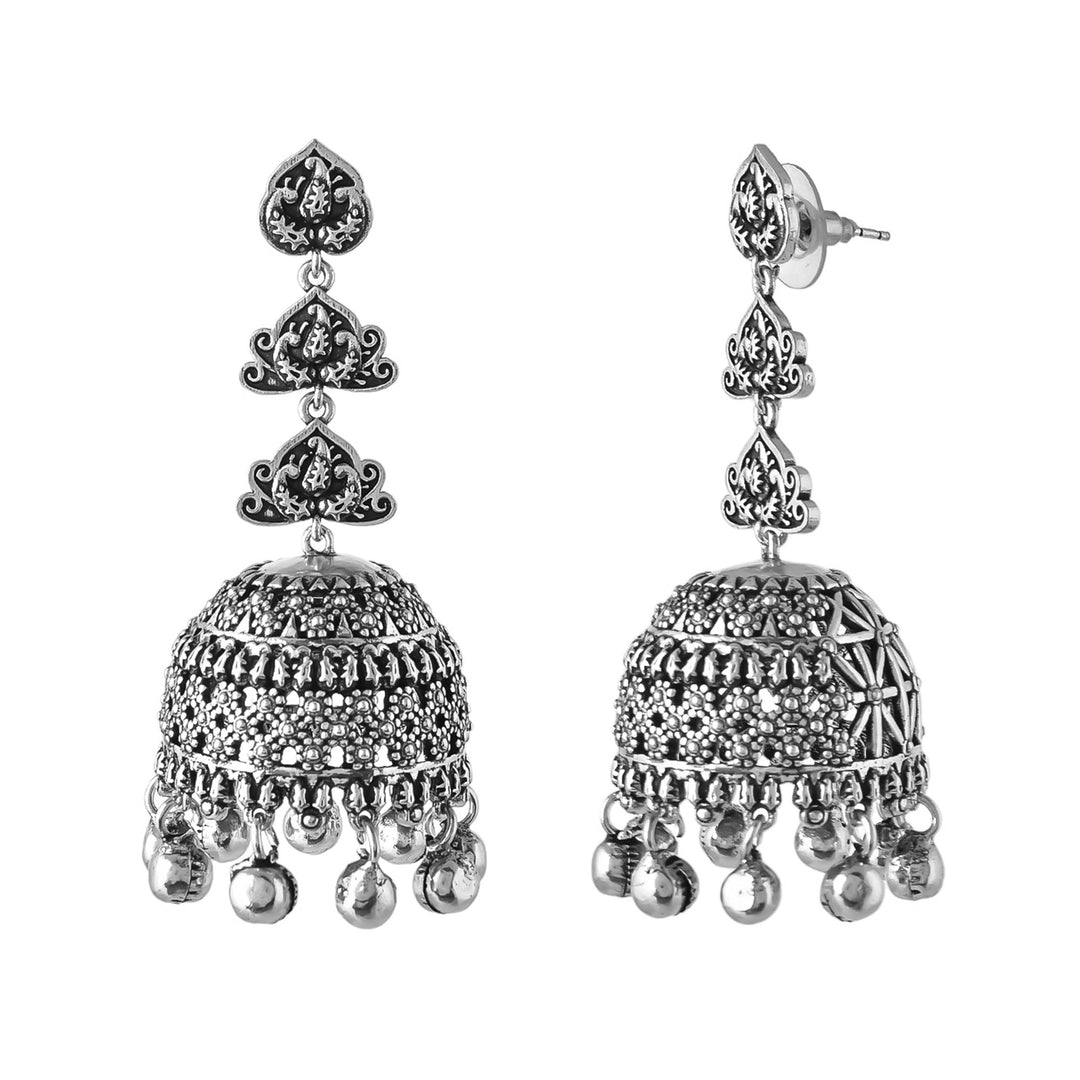 Morni Medinee Jhumkis | SHOBITAM