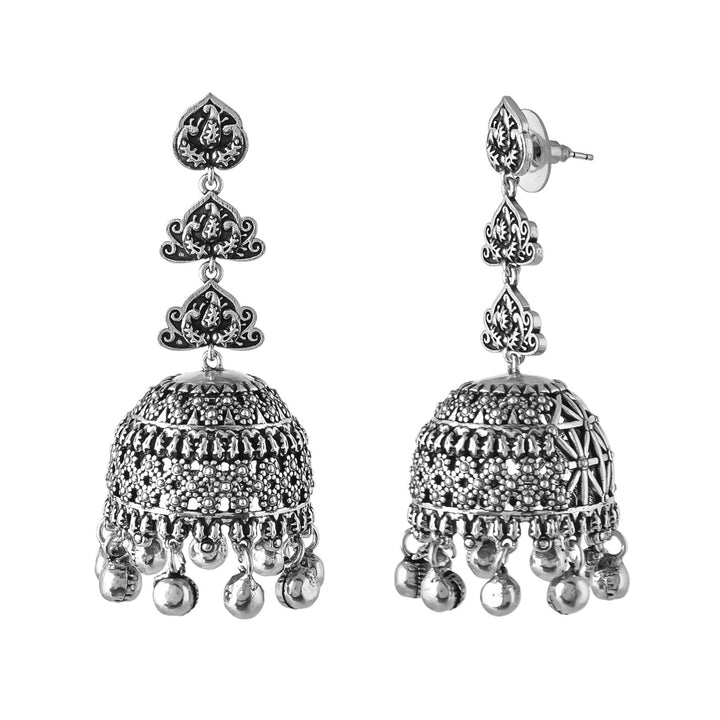 Morni Medinee Jhumkis | SHOBITAM