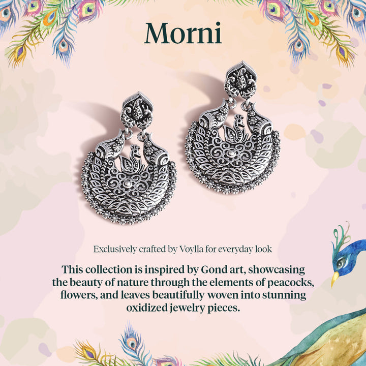 Morni Medinee Jhumkis | SHOBITAM