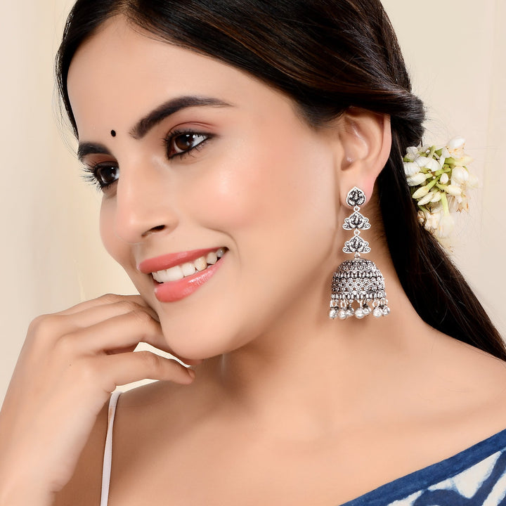Morni Medinee Jhumkis | SHOBITAM
