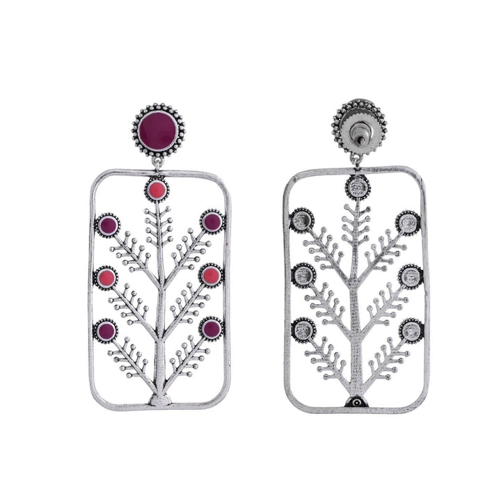 Warli Phool Tumhe Bheja Hai Khat Mein Earrings  | SHOBITAM