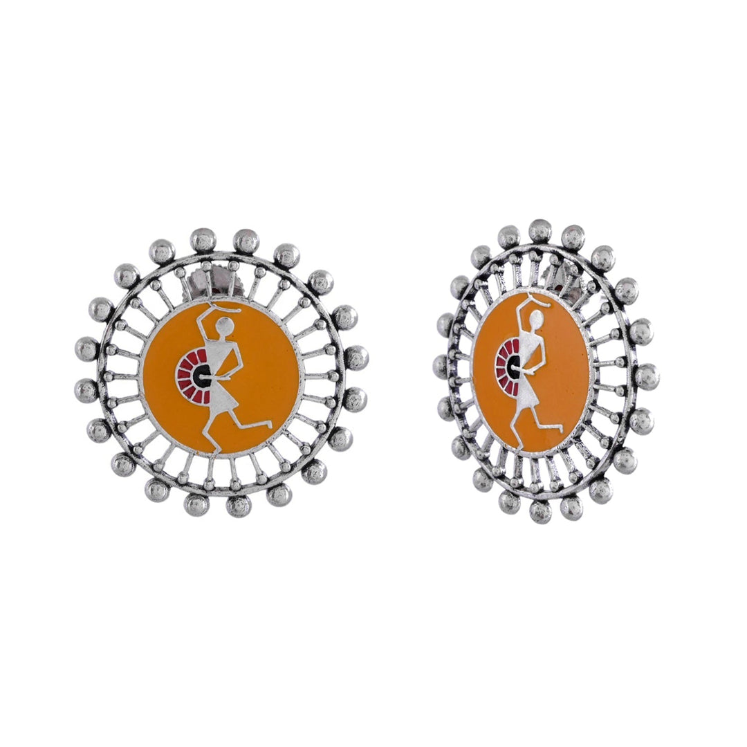 Warli Dholida Earrings  | SHOBITAM